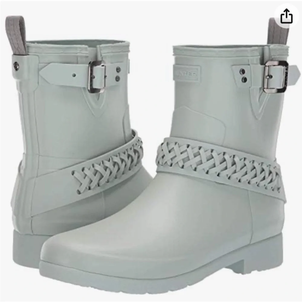 Sea Spray Hunter Biker Boots Sz 8 EUC